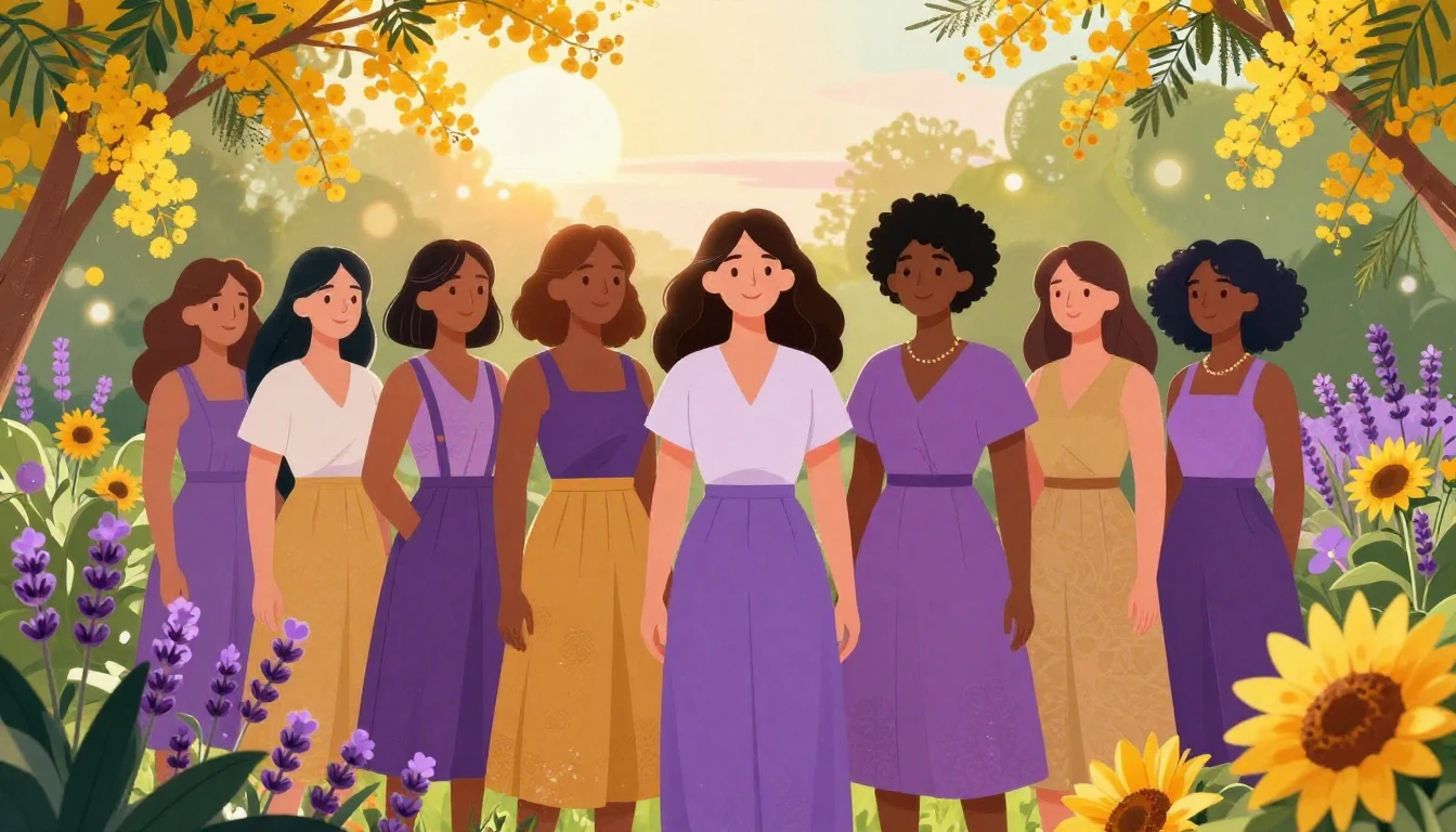 A vibrant and uplifting digital art illustration celebrating...