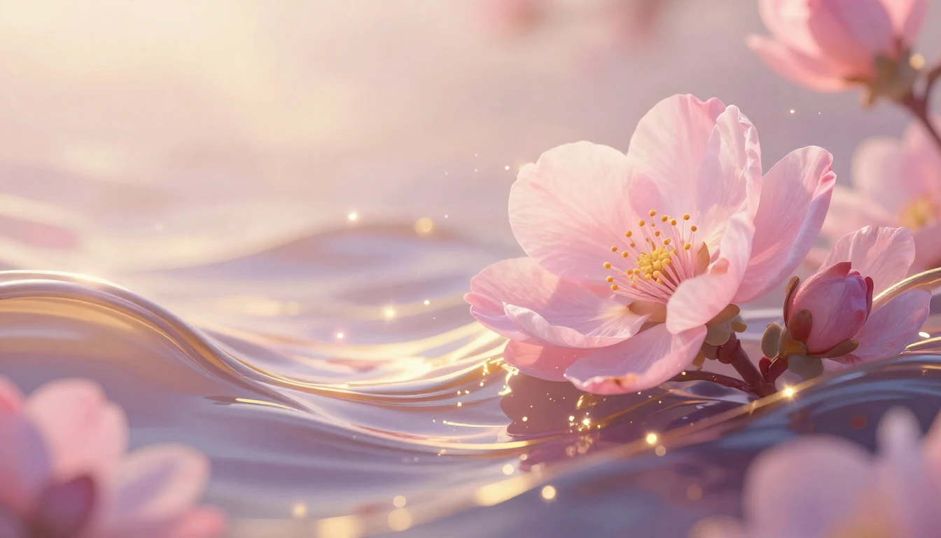 A beautiful abstract representation of feminine energy and s...