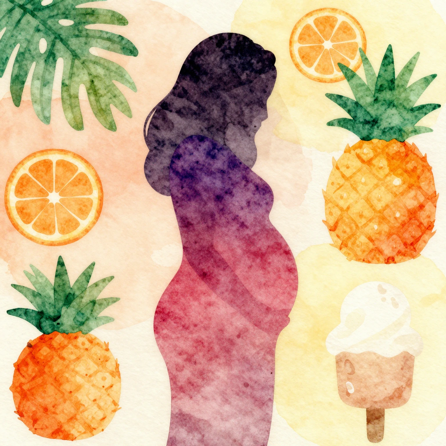 Vibrant watercolor art, abstract style, Bossa Nova album art...