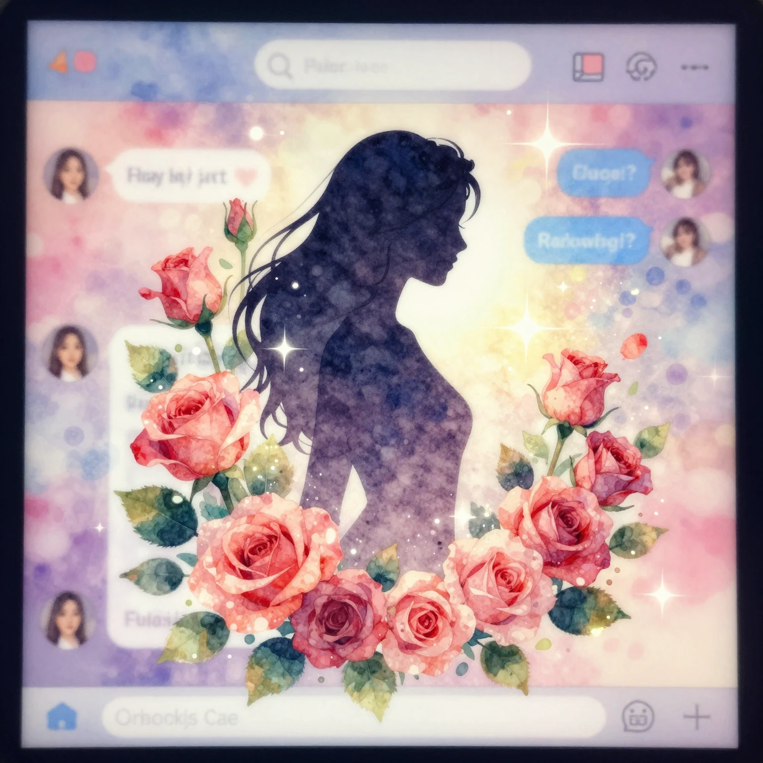 A vibrant watercolor illustration suitable for social media,...