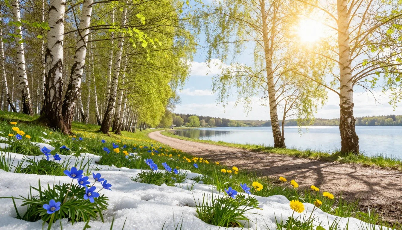 Vårens första ljus