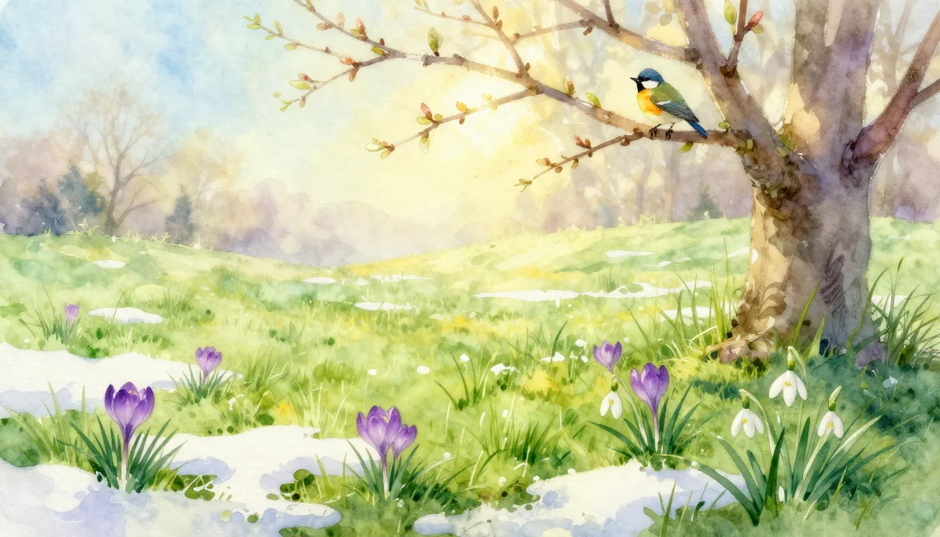 Des Frühlings erster Hauch