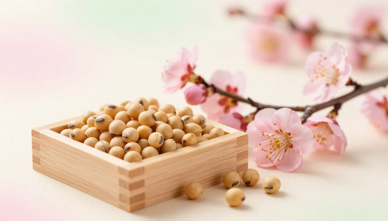 春待ちの豆撒き