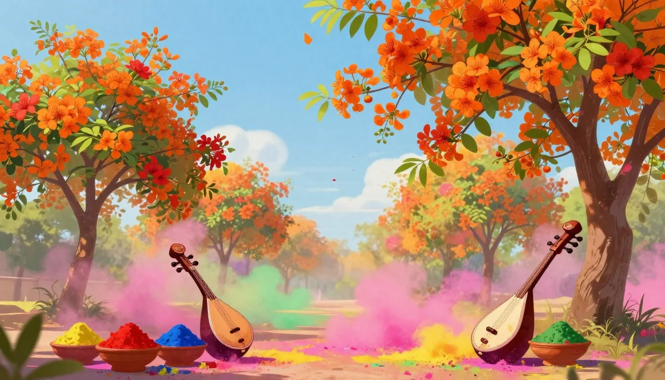 রঙিন বসন্তের গান