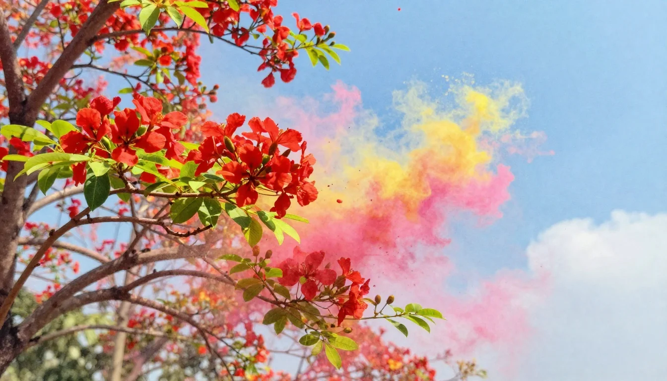 বসন্তের রঙ