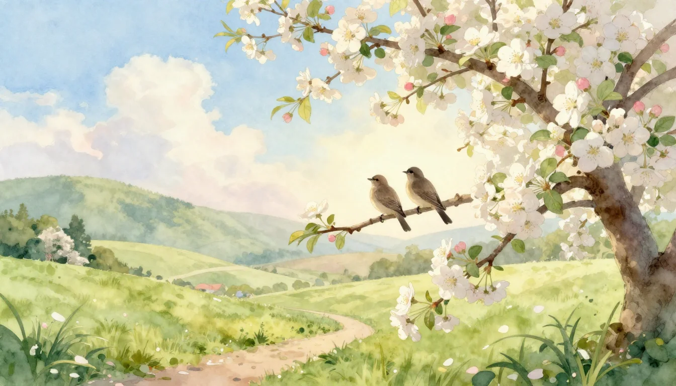 Vårens första ljus