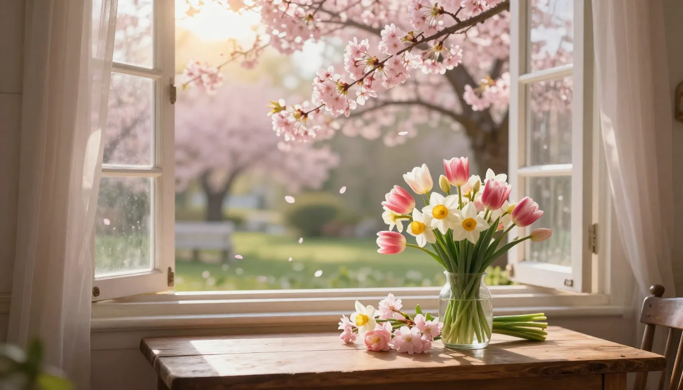 母へ贈る春の息吹