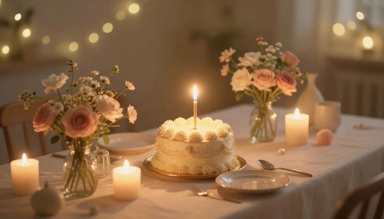 大切な友人へ、心を込めた誕生日のお祝い