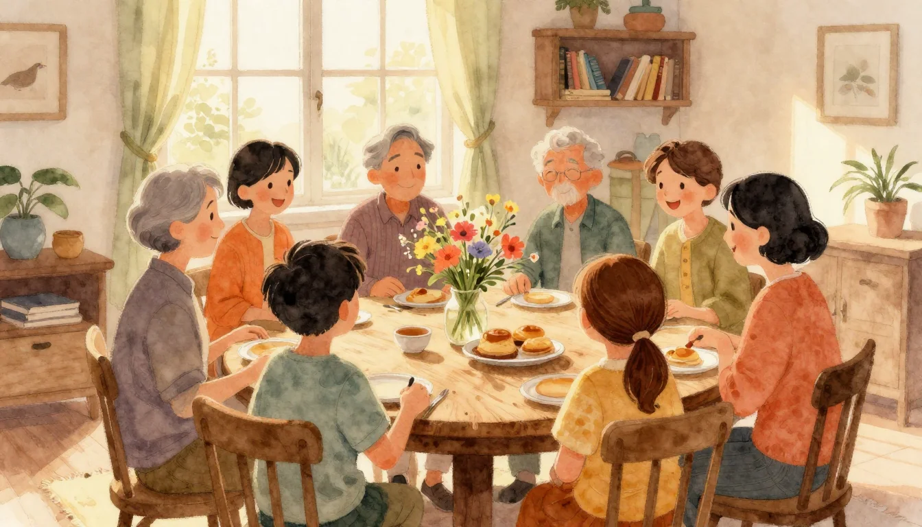 יום משפחה שמח ומלא באהבה