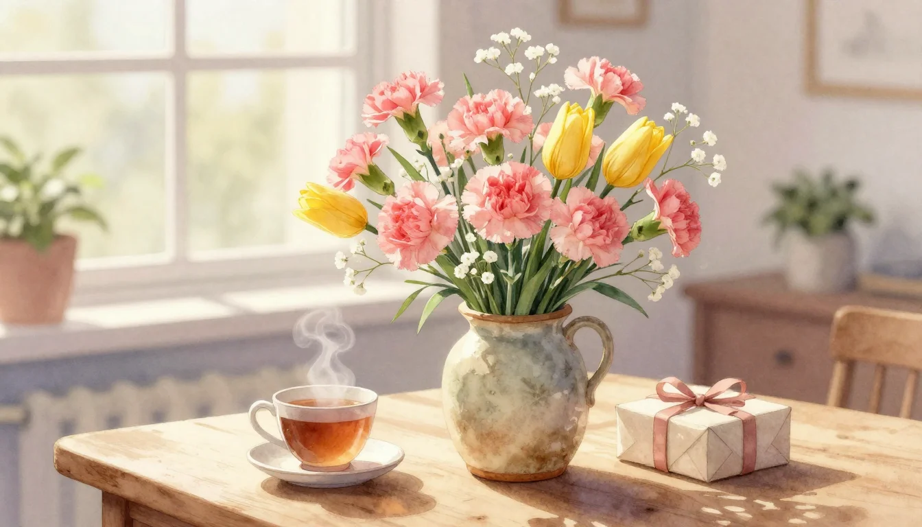 お母さんへの感謝を込めた誕生日おめでとう