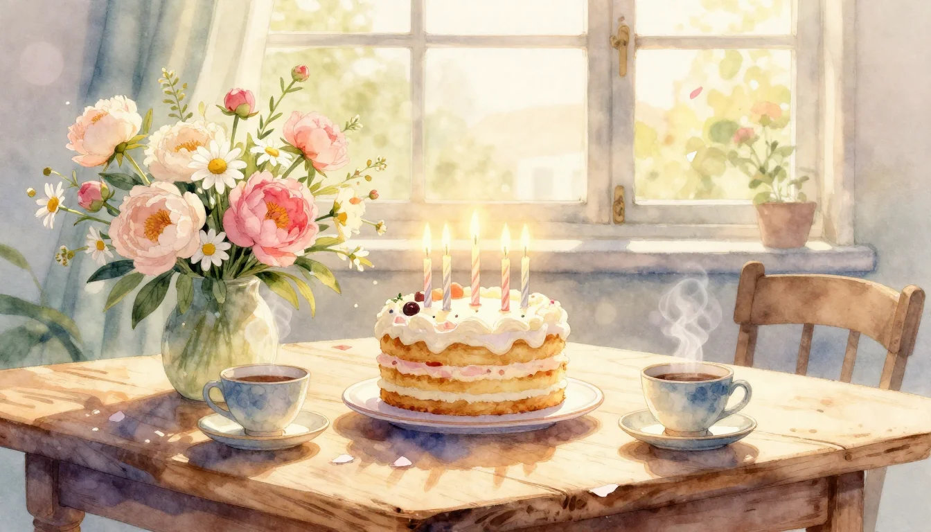 大切な友人へ、誕生日の贈り物