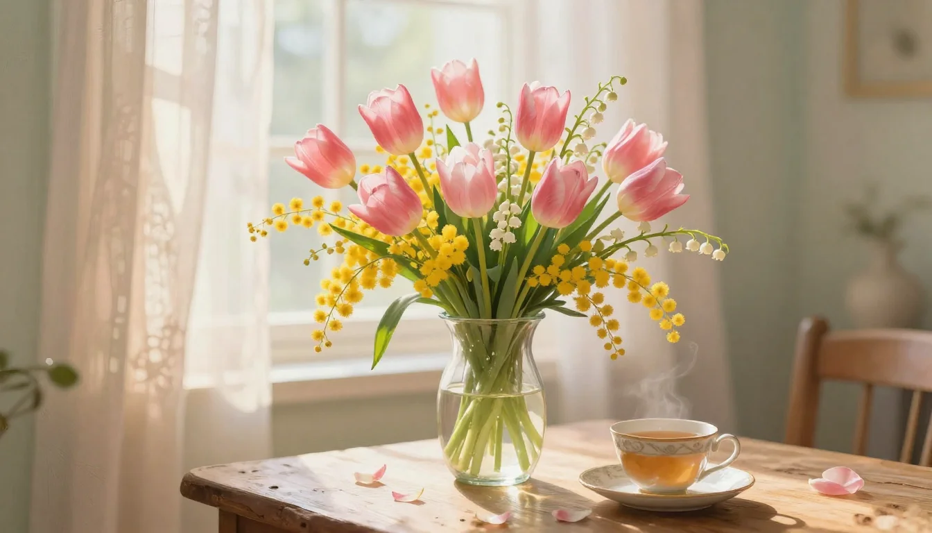 С праздником весны, мамочка!