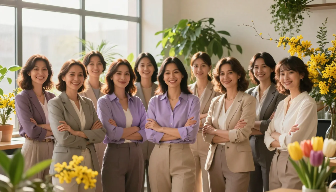 สุขสันต์วันสตรีสากลแด่เพื่อนร่วมงานที่แสนวิเศษ