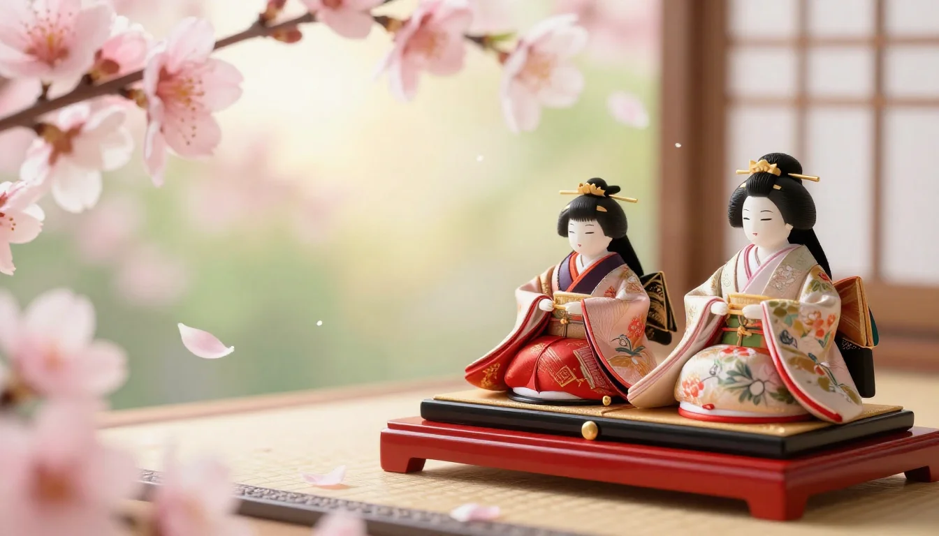 桃の節句に寄せる心からのお祝い