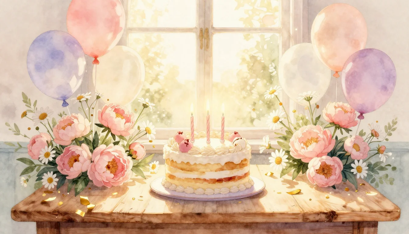 Feliz Aniversário, Amiga Especial!