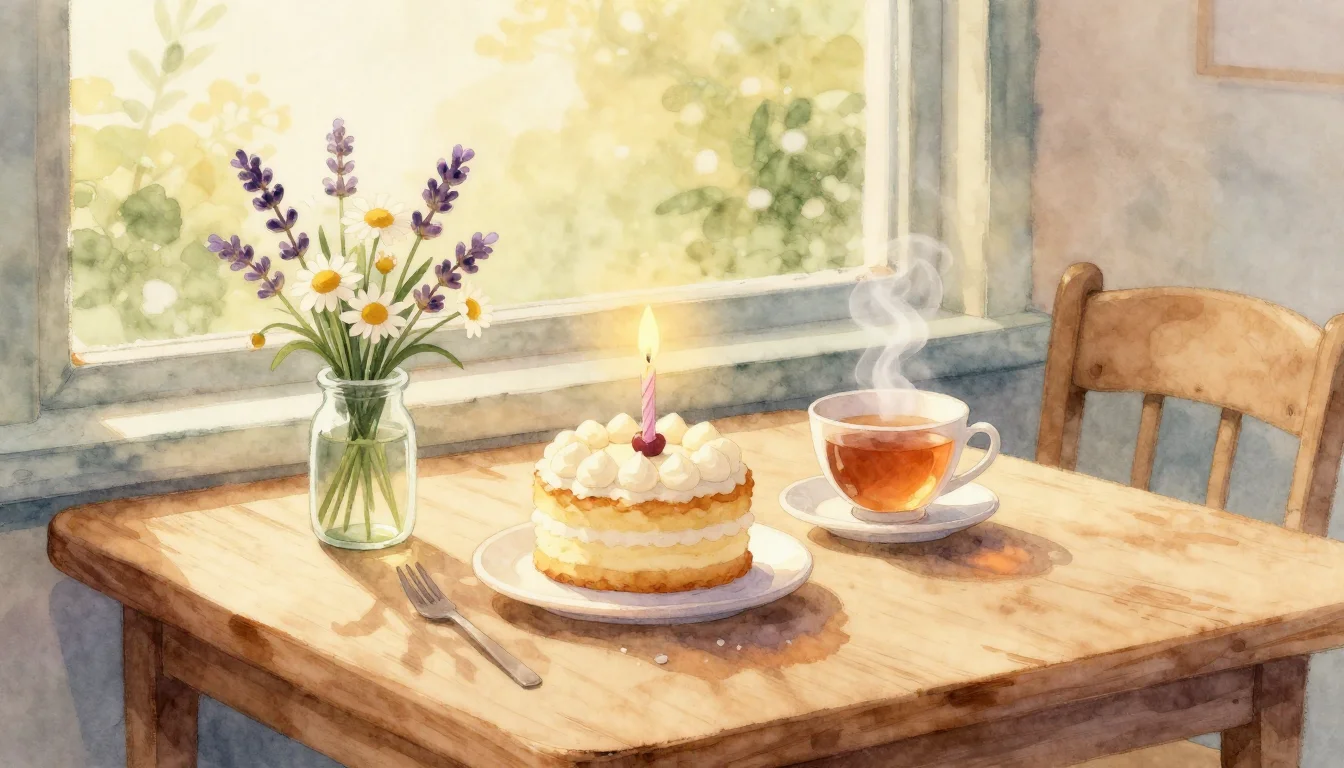 心からの誕生日おめでとう