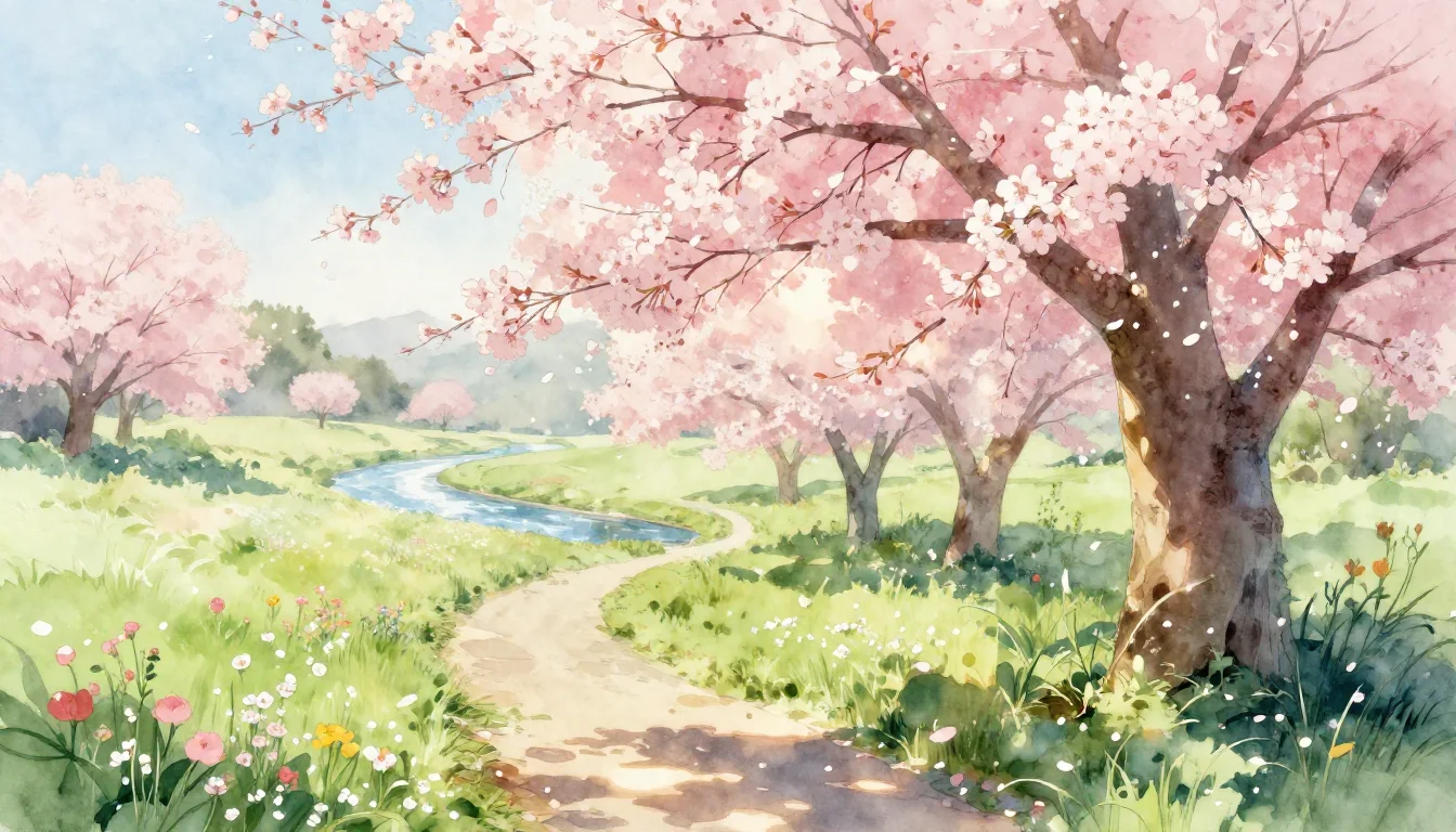 春の訪れと心からの祝福