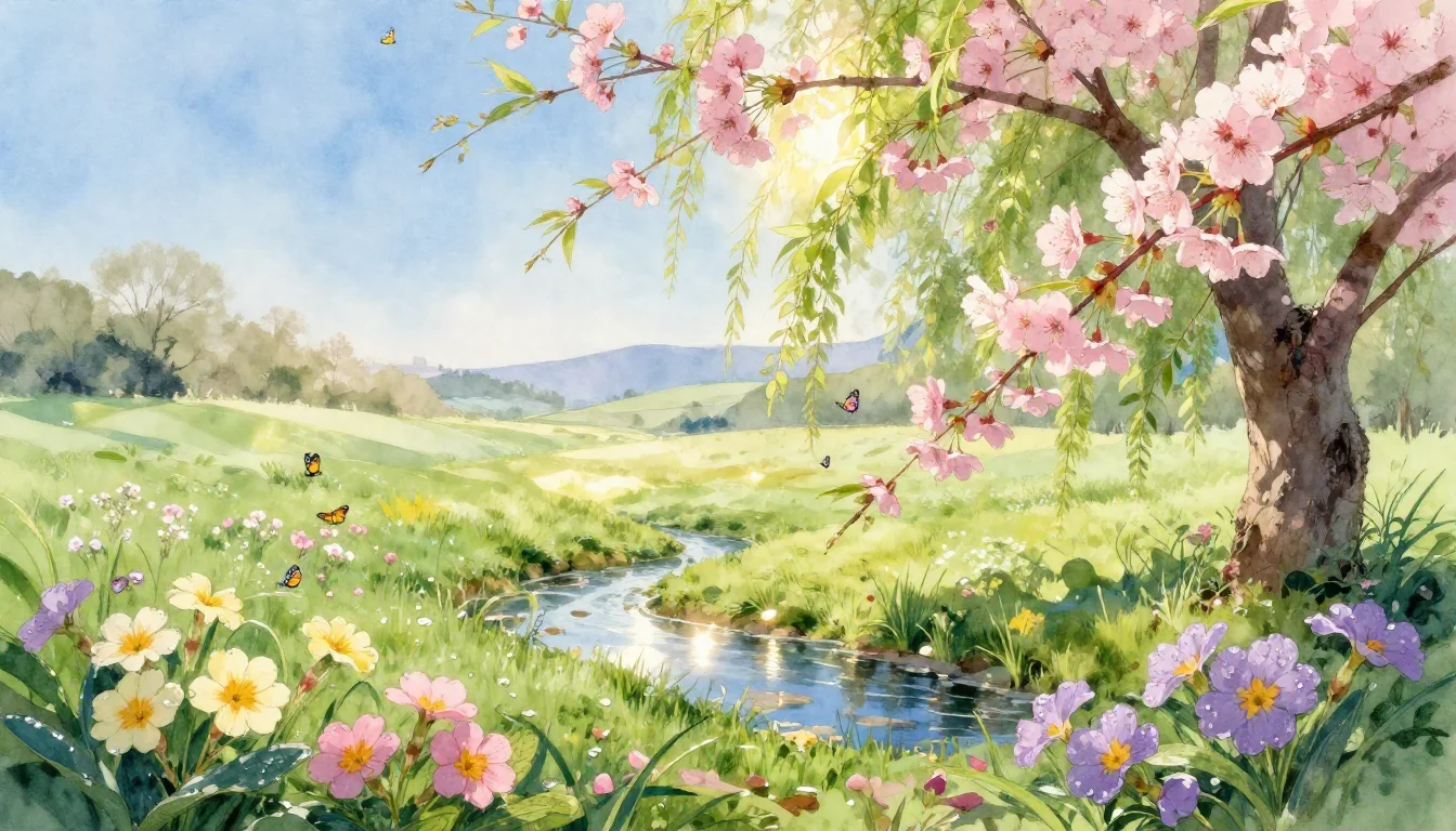 L'Éveil Lumineux du Printemps