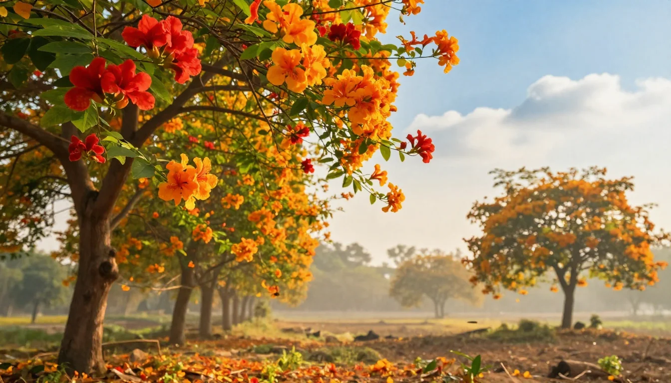 বসন্তের রঙিন শুভেচ্ছা