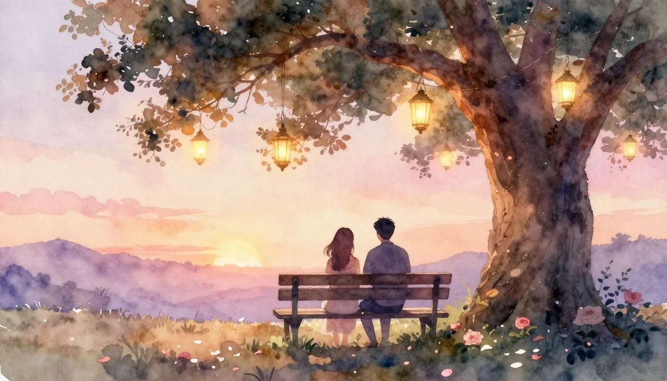 En kärleksfull hälsning på Alla hjärtans dag