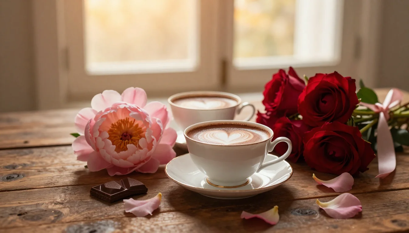 愛を込めたバレンタインのメッセージ