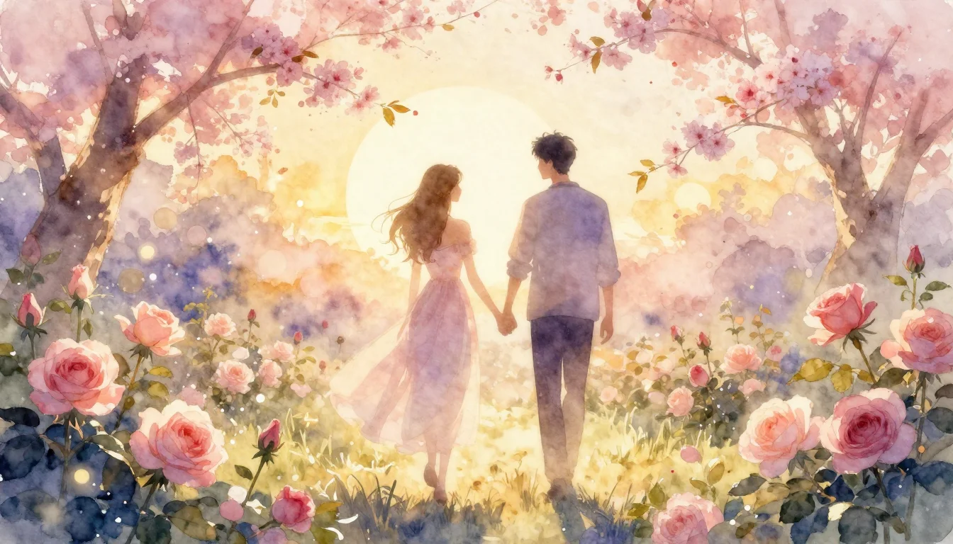 Min älskade på Alla hjärtans dag