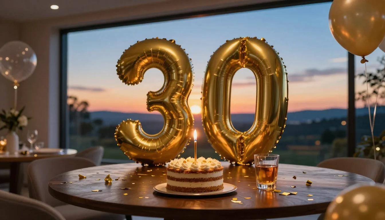 מזל טוב לגיל 30 המופלא!