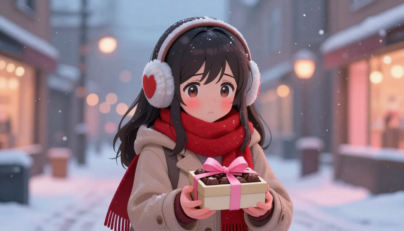 冬の魔法とチョコレート