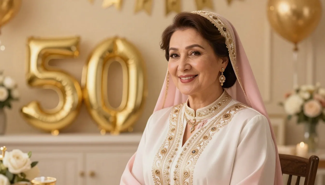 Ellik yosh muborak, Onajon