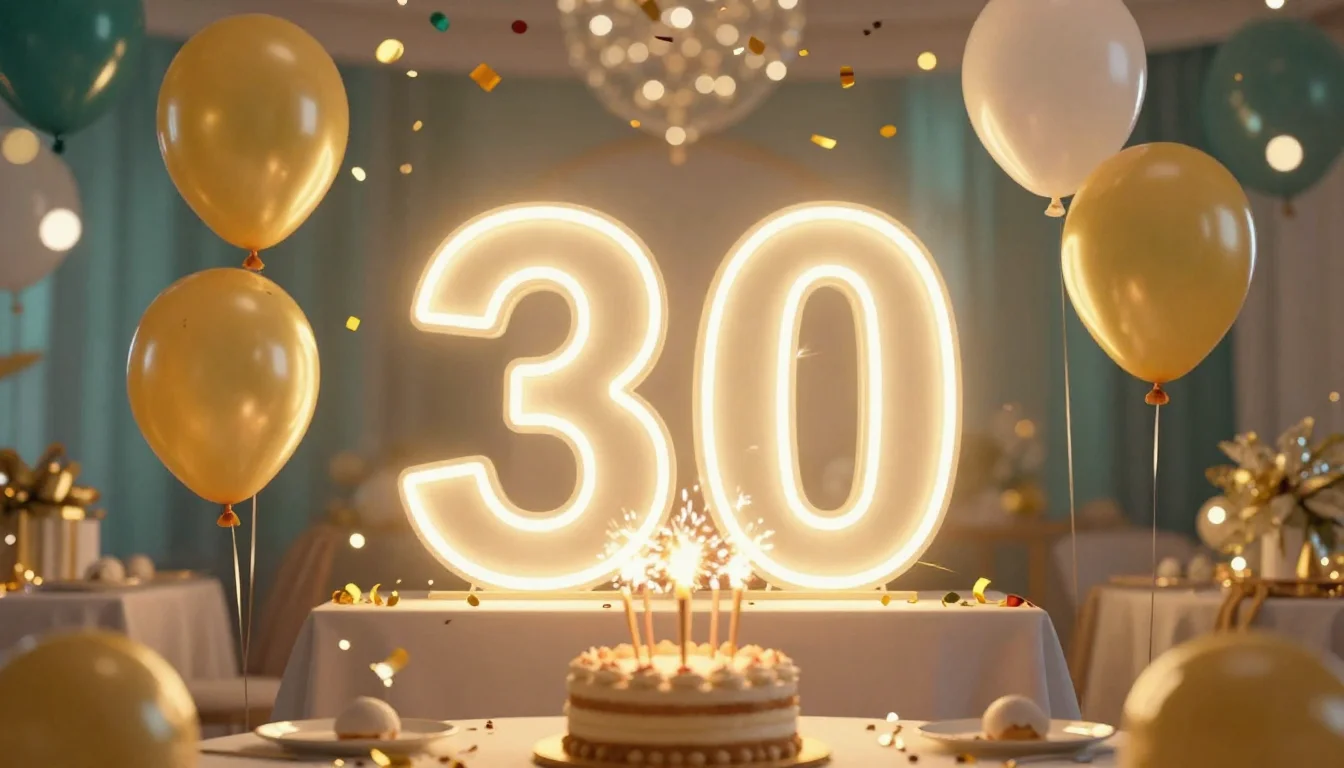 Dreißig Jahre bunt und schön