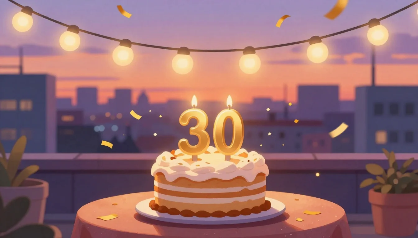 Chào Tuổi 30 Rực Rỡ