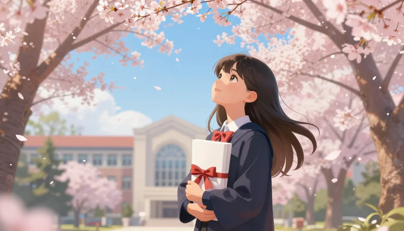 桜舞うスタートライン