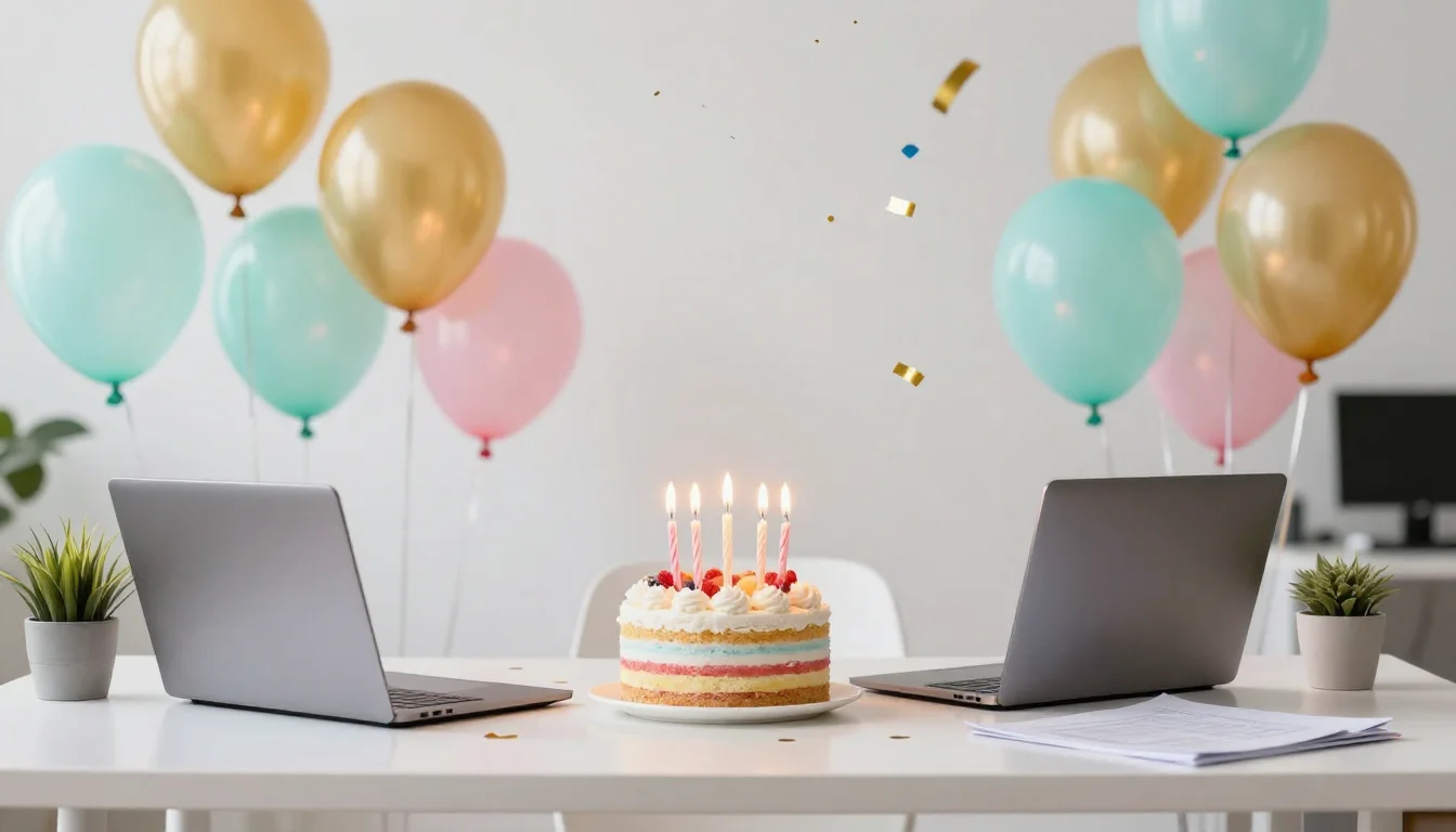 Sărbătoare la Birou