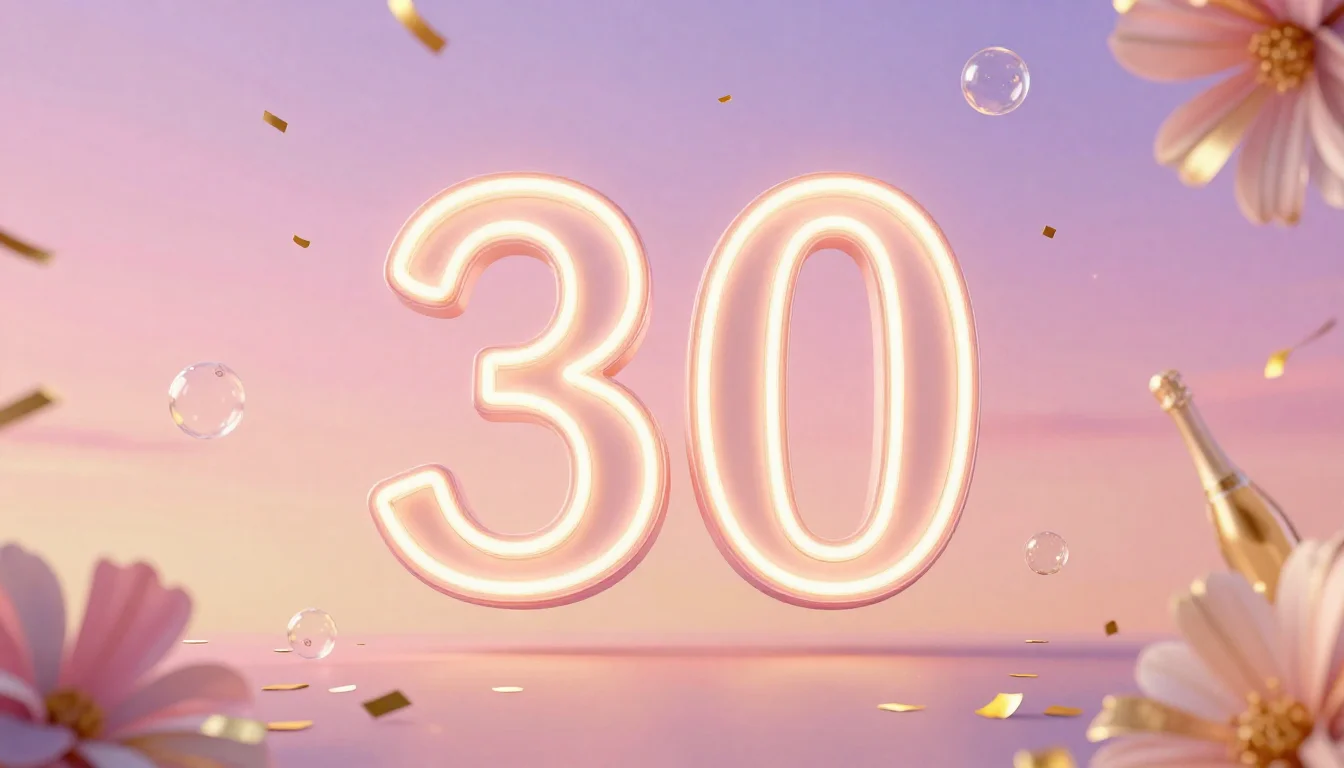 Тридцать — это старт