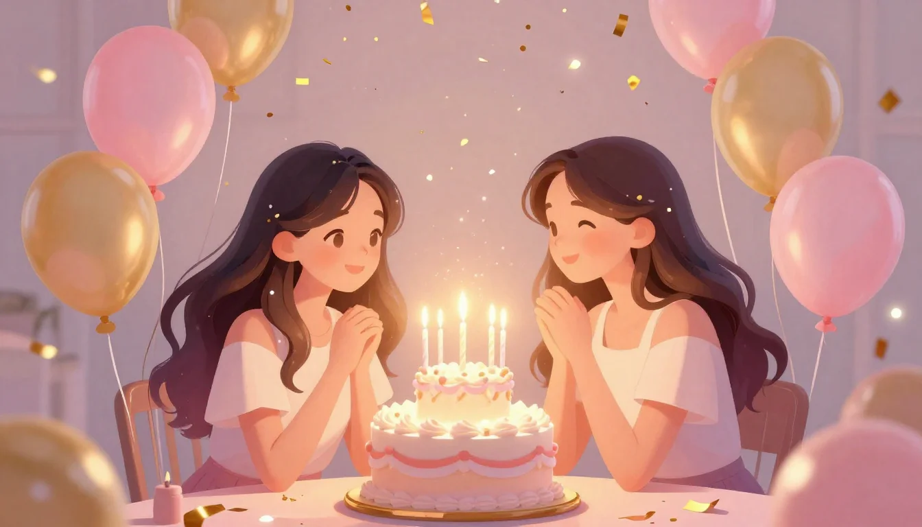 С днём рождения, сестра