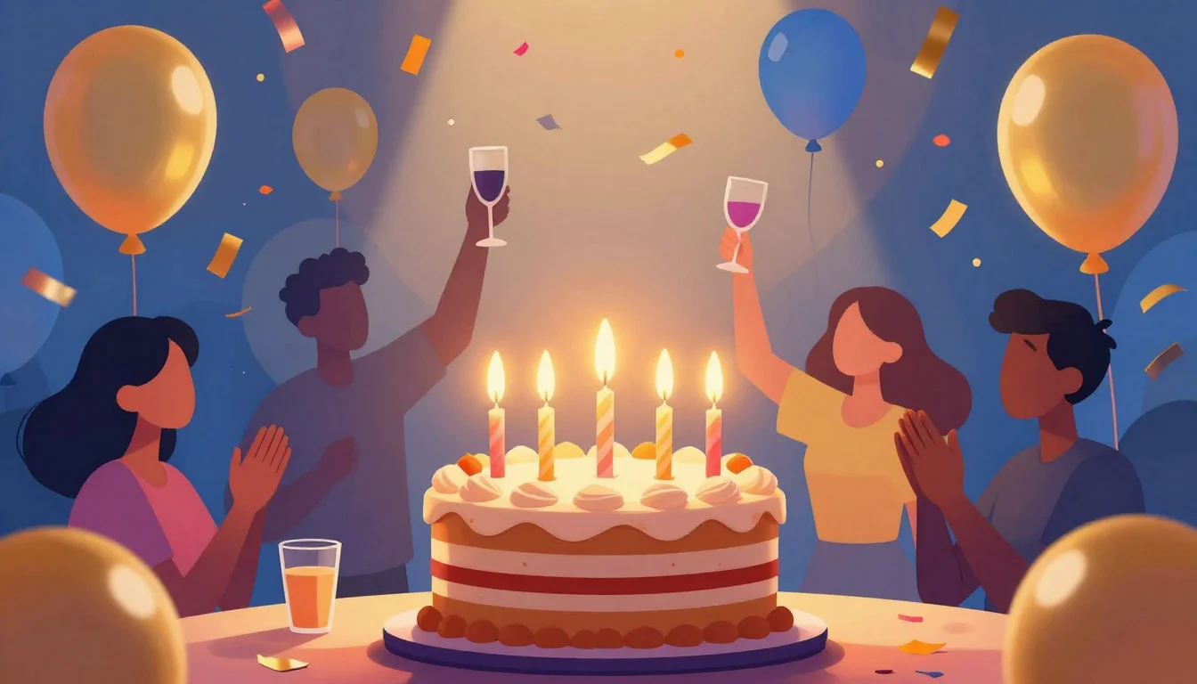 عيد ميلادك فرحة