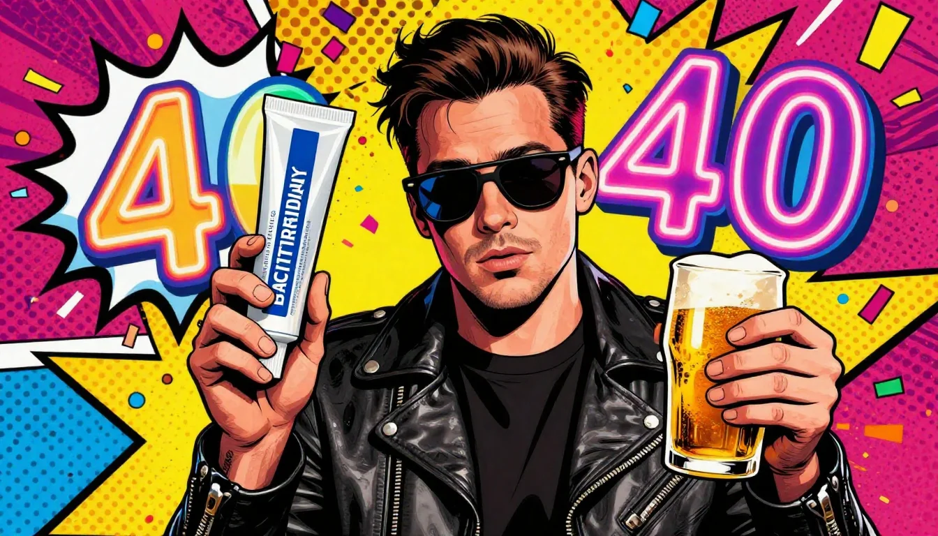 Vierzig, fit und fast vernünftig