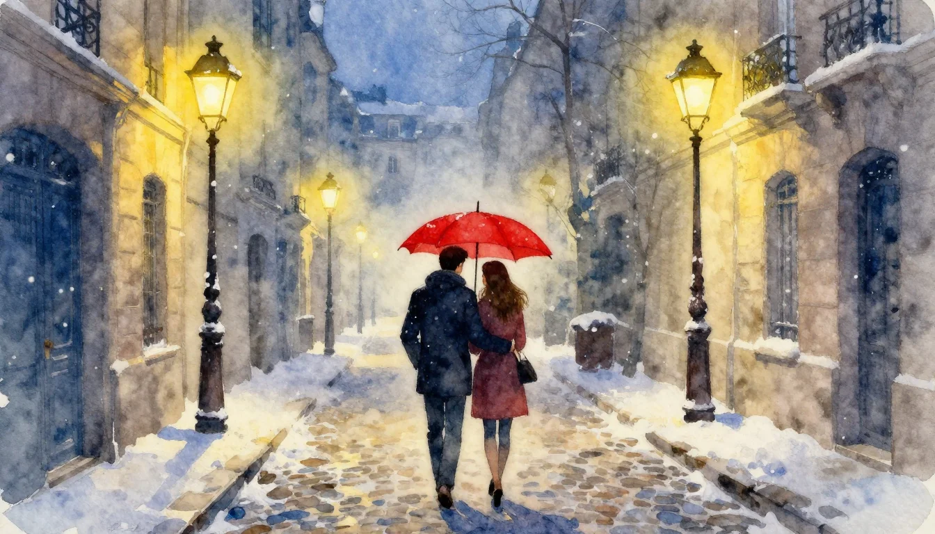 Sous le ciel de février