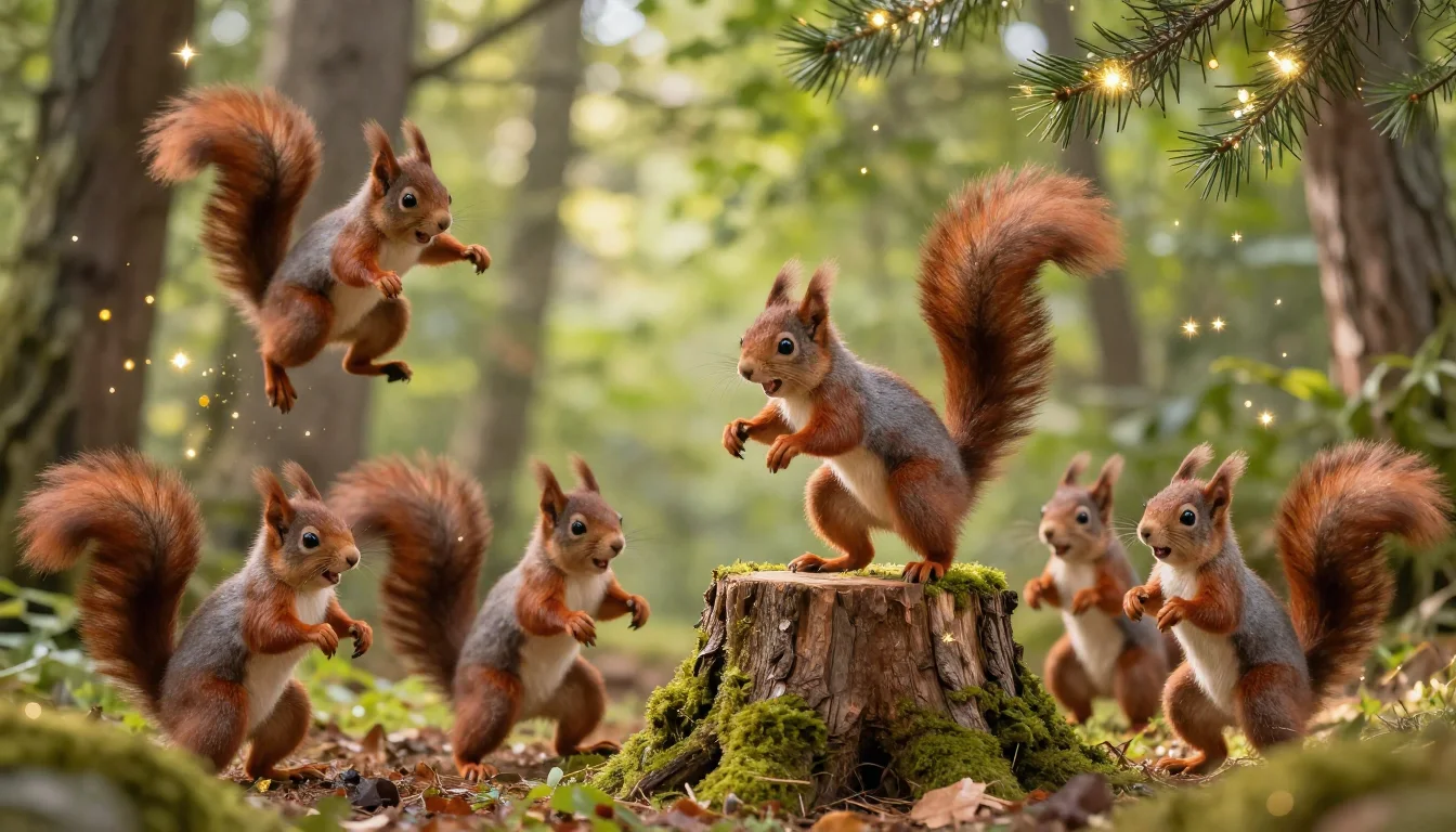 Ореховый диско-лес