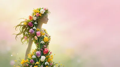 Жаз гүлүндөй аялдар