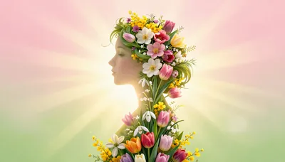 Жаз гүлүндөй аялдар