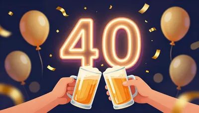 Proost op de veertig