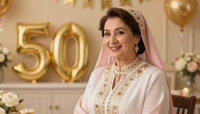 Ellik yosh muborak, Onajon