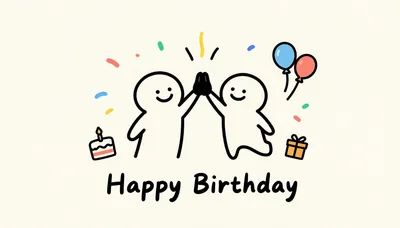 سالگرہ مبارک دوست