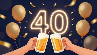 Proost op de veertig