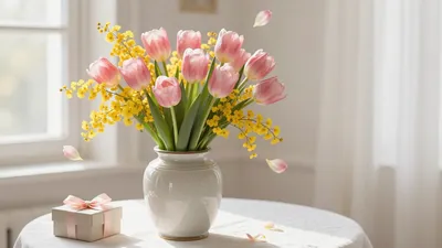 Мама, с Весной!