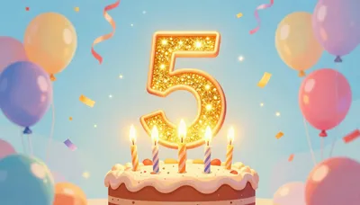 Hoera, je bent vijf!