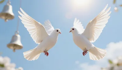 鐘の音が響く空へ