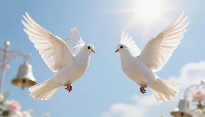 鐘の音が響く空へ