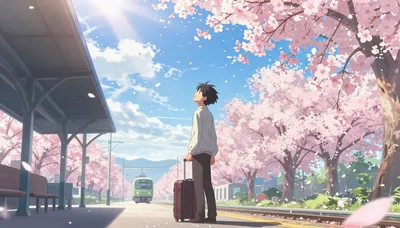 桜色の向こう側